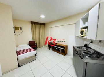 b827a0a46e0dccde42d00dbd4cd38da4ffacbdc8 · Flat à venda, 36 m² por R$ 270.000,00 - Gonzaga - Santos/SP