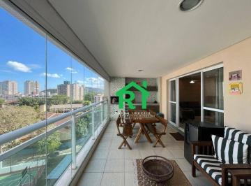 Varanda Gourmet · Apartamento à beira mar com 4 quartos (1 suíte), 2 vagas e lazer à venda em Jardim Astúrias, Guarujá