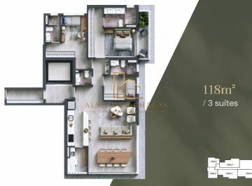 Apartamento · 82m² · 3 Quartos · 2 Vagas · Bosque Alphagran