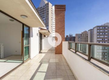 19 apartamento cobertura face norte vista sala de jantar sala de estar cozinha 2 quartos suite churr · COBERTURA À VENDA NO CRISTO REI, 2 QUARTOS, 111 M² + TERRAÇO DE 30,85 M², FACE NORTE