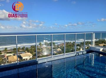 Apartamento · 68m² · 2 Quartos · 1 Vaga · Vendo Apartamento novo de 68m2 vista mar, varanda, 2/4 suíte em condomínio com total infraestrutura
