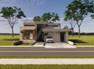 casa em condominio · Casa à venda em Paulínia, Parque Brasil 500, com 3 suítes, com 196 m², Residencial Santorini