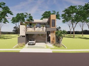 casa em condominio · Casa à venda em Paulínia, Parque Brasil 500, com 3 suítes, com 271 m², Residencial Santorini