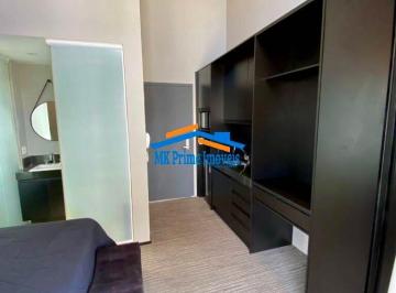 Apartamento · 28m² · 1 Quarto · 1 Vaga · Studio com Pé Direito - Decorado e Equipado - Vila Olímpia - LOCADO