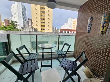 Foto 01 · Apartamento à venda na Pituba, Salvador-BA: 1 quarto, 1 suíte, varanda, 43m², lazer completo no cond