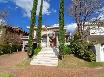 Casa · 370m² · 4 Quartos · 4 Vagas · Sobrado à venda em Campinas, Alphaville Dom Pedro, com 4 suítes, com 370.37 m²