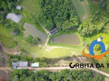 Foto 01 · Chácara de 24 mil m2 em Contenda-PR: bosque nativo, tanques de peixes, casa, salão de festas, banhei