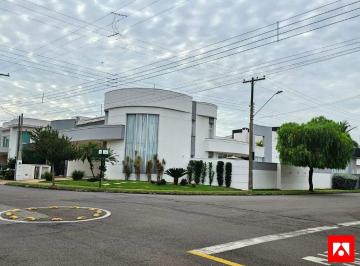 Casa · 300m² · 3 Quartos · 2 Vagas · Casa de Alto Padrão à Venda no Condomínio Terras do Imperador em Americana com 3 Quartos (3 suítes)