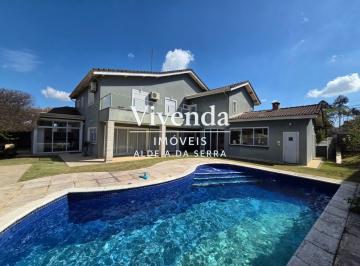Casa · 600m² · 4 Quartos · 4 Vagas · Encantadora Casa em Aldeia da Serra - Condomínio Fechado