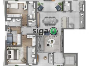 Apartamento · 143m² · 3 Quartos · 2 Vagas · Apartamento 143m² 3 Suítes na Vila Olímpia com Varanda e 2 Vagas, Rua Funchal