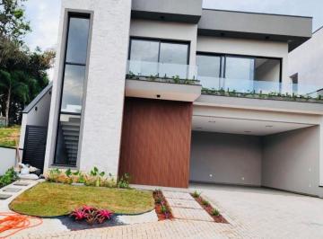 Foto 01 · Casa de luxo em condomínio à venda em Valinhos-SP, bairro Joapiranga: 4 quartos, 4 suítes, 3 salas, 