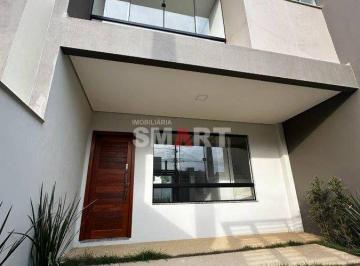 Casa · 109m² · 3 Quartos · 2 Vagas · Geminado Duplex com 1 Suíte + 2 Quartos e Espaço de Fundos com Churrasqueira