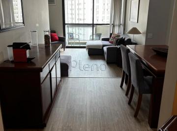Apartamento · 55m² · 1 Quarto · 1 Vaga · Flat para alugar em Campinas, Cambuí, com 1 suíte, com 55 m²