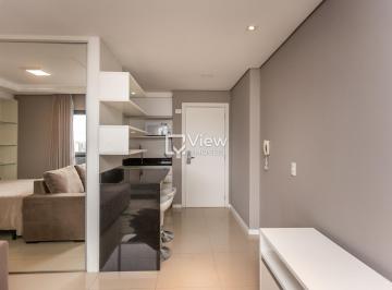 Apartamento · 36m² · 1 Quarto · 1 Vaga · STUDIO MOBILIADO COM SACADA E 1 VAGA   