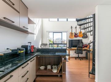 Apartamento · 35m² · 1 Quarto · 1 Vaga · ÓTIMO STUDIO-LOFT ENSOLARADO COM 2 BANHEIROS E 1 V
