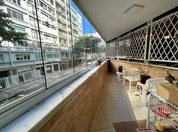 VARANDA · Apartamento 3 quartos com closet suíte e vaga em Ipanema - RJ