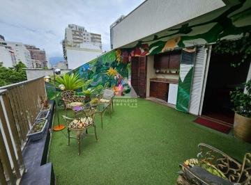 Apartamento · 108m² · 3 Quartos · Cobertura à venda, 3 quartos, 3 suítes, com varanda e sauna em Ipanema