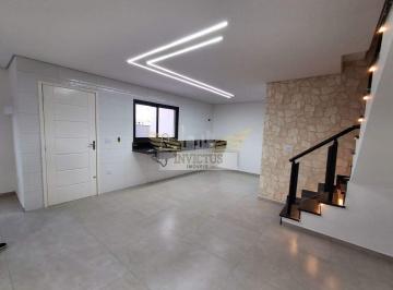 Casa · 92m² · 3 Quartos · 2 Vagas · Sobrado com 3 Quartos para Comprar, 92m² - Vila Scarpelli, Santo André/SP.
