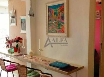 Sala de Estar · ** FANTASTIQUE - Lindo apartamento c/ ampla varanda gourmet c/ churrasqueira **