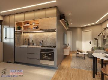 Apartamento · 51m² · 2 Quartos · Apartamento de 51.4m² no bairro Centro, com 2 quartos e 1 banheiro