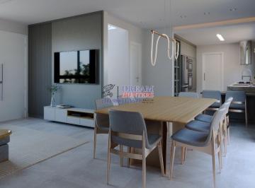 Casa · 160m² · 3 Quartos · 2 Vagas · Casa em Condomínio de 160m² no bairro Santa Felicidade, com 3 quartos (3 suítes), 4 banheiros e 2 va