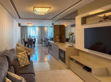 Apartamento · 157m² · 3 Quartos · 4 Vagas · Apartamento mobiliado com 3 dormitórios à venda no Ed. Mirante do Atlântico em Balneário Camboriú