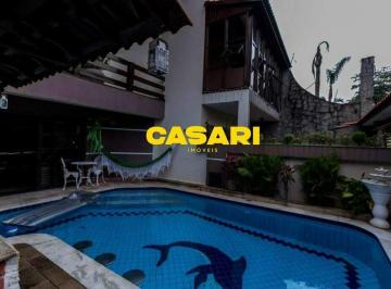 Casa · 609m² · 5 Quartos · 5 Vagas · Sobrado 5 Dormitórios com Piscina à Venda ou Aluguel no Parque dos Pássaros – São Bernardo do Campo