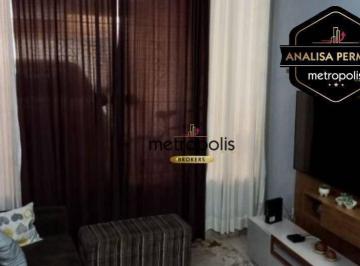 Sala · Sobrado à venda, 227 m² por R$ 700.000,00 - Vila Curuçá - Santo André/SP