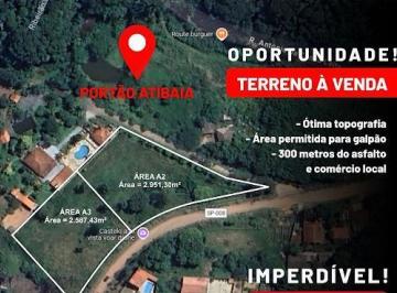 b20f7187d34cf0986f028d160ddb0e8047e26970 · Terreno à venda, 2587 m² por R$ 450.000,00 - Portão - Atibaia/SP