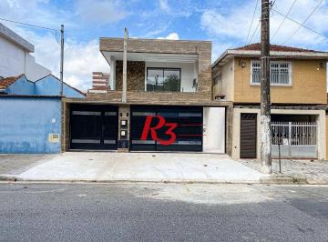 d6314d684b7df6342728eadc71ac5fce2e2a55f8 · Casa com 3 dormitórios à venda, 150 m² por R$ 1.100.000,00 - Marapé - Santos/SP