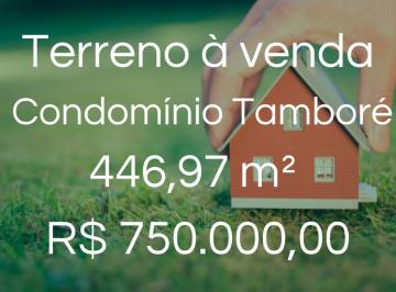 Terreno · 446m² · Terreno à venda, no Condomínio Tamboré - Uberlândia/MG