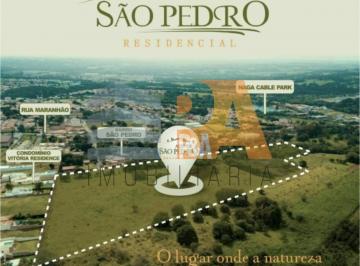 Foto 01 · Terreno em Condomínio de Luxo em Jaguariúna-SP  Loteamento São Pedro  252,00 m² de Área