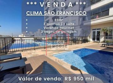 Apartamento · 86m² · 2 Quartos · 2 Vagas · Apartamento em Cidade São Francisco, São Paulo/SP de 86m² 2 quartos à venda por R$ 950.000,00