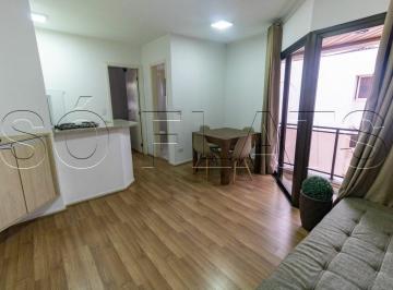 Apartamento · 48m² · 1 Quarto · 1 Vaga · Flat em Indianópolis, São Paulo/SP de 48m² 1 quartos para locação R$ 3.265,00/mes