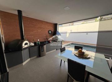 Casa · 263m² · 3 Quartos · 4 Vagas · Casa de frente ao lago em condomínio fechado em Indaiatuba