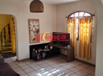 Casa · 194m² · 3 Quartos · 2 Vagas · SOBRADO 3 DORMITÓRIOS À VENDA JD DIVINOLÂNDIA-GUARULHOS/SP