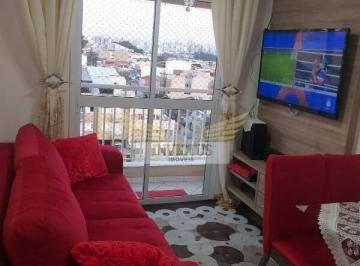 Apartamento · 50m² · 2 Quartos · Apartamento com 2 Quartos no Condomínio Plaza de Cibeles para Comprar, 50m² - Vila Metalúrgica, Sant