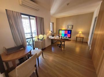 Apartamento · 57m² · 1 Quarto · 1 Vaga · Flat junção no Itaim Bibi para alugar - Edifício Clarion Faria Lima