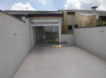 Quintal da cobertura · Apartamento à venda, 100 m² por R$ 550.000,00 - Parque das Nações - Santo André/SP