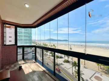 31e7966704675bb8243bf34419a3b8bf2d45e4e6 · Apartamento para alugar, 134 m² por R$ 6.000,02/mês - Vila Guilhermina - Praia Grande/SP