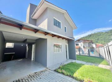 369c177c716955eae0d01f71e219f5cc5fd0f40e · Sobrado com 3 dormitórios à venda, 109 m² por R$ 640.000,00 - Salto Weissbach - Blumenau/SC