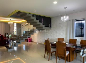 Casa · 260m² · 3 Quartos · 4 Vagas · Sobrado à venda em Taubaté, Piracangaguá, com 3 suítes, com 260 m², Residencial OuroVille