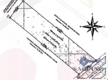 Terreno · 2425m² · 1 Quarto · 1 Vaga · Terreno para venda com 2.425,25 m2,  Ponte Do Imaruim, Palhoça
