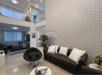 Casa · 340m² · 4 Quartos · 4 Vagas · Casa à venda, 4 quartos (suítes), escritório, sauna, Alphaville Nova Esplanada 1, Votorantim-SP
