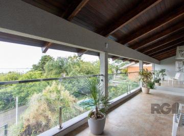 Casa · 456m² · 3 Quartos · 4 Vagas · Sobrado com vista para Rio, 3 quartos, 2 suites, pátio, piscina, vaga para 4 carros - Bairro Vila As