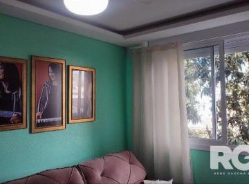 Apartamento · 48m² · 2 Quartos · 1 Vaga · Porteira FECHADA, móveis sob medida 2 dorm com vaga- Zeferino Dias, Sarandi