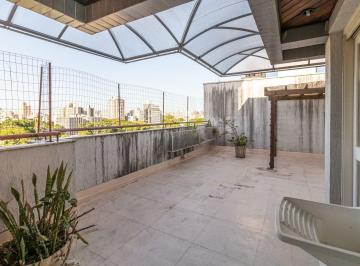 Apartamento · 204m² · 3 Quartos · 2 Vagas · Cobertura no Menino Deus de 3 dormitórios e 2 vagas DESOCUPADO