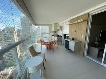 VARANDA GOURMET a · Encantador Apartamento 3 suítes – MOBILIADO - À Venda – Lazer Completo - Boqueirão – Santos SP