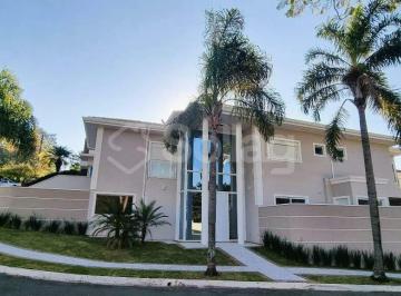Casa · 296m² · 2 Vagas · Casa alto padrão a venda com quatro suítes no Condomínio Morada das Nascentes em Valinhos. 
