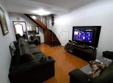 Casa · 117m² · 2 Quartos · 2 Vagas · Sobrado à venda no Santa Paula – 2 dormitórios, terraço, 2 banheiros e 1 vaga!